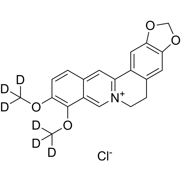 Berberine-d6 chloride (Natural Yellow 18-d6(chloride))